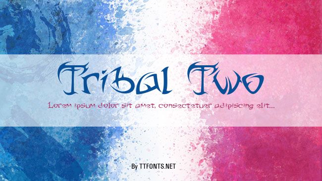 Tribal Two example
