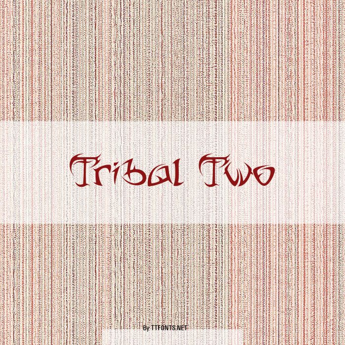 Tribal Two example