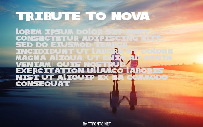 Tribute to Nova example