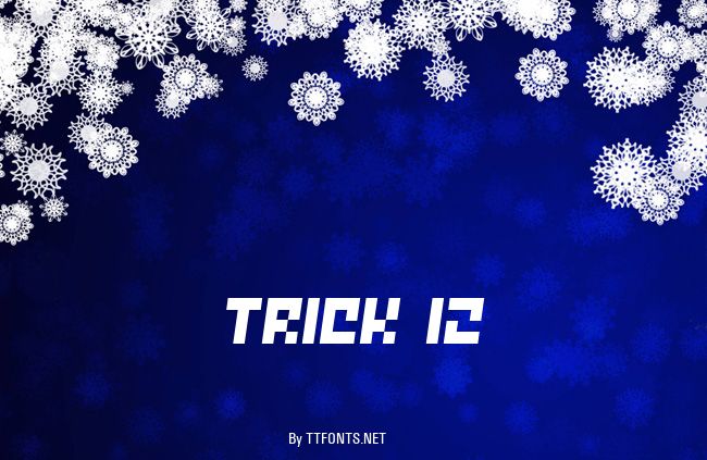 Trick 12 example