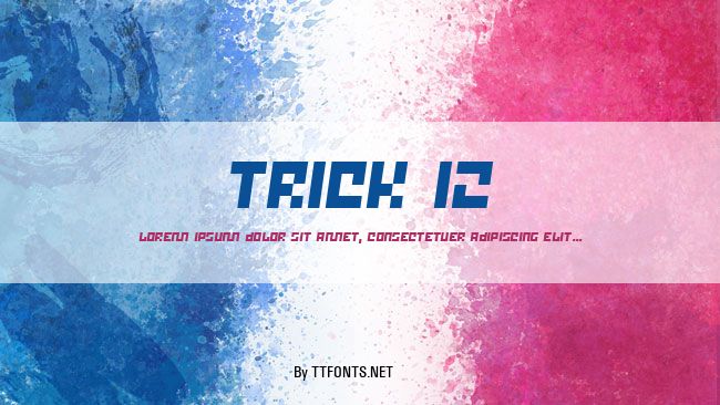 Trick 12 example