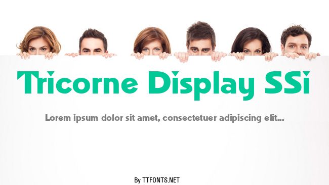 Tricorne Display SSi example