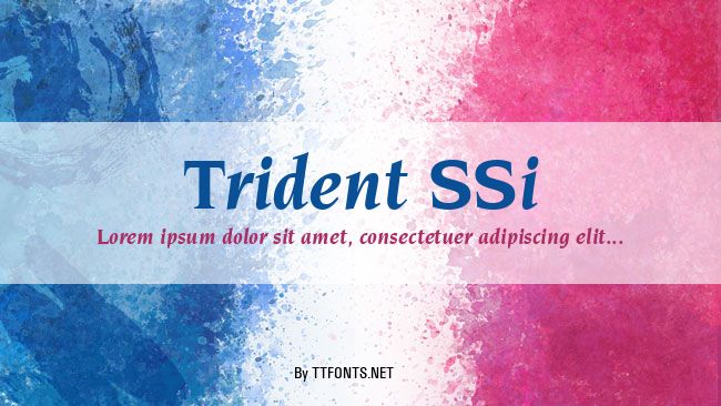 Trident SSi example