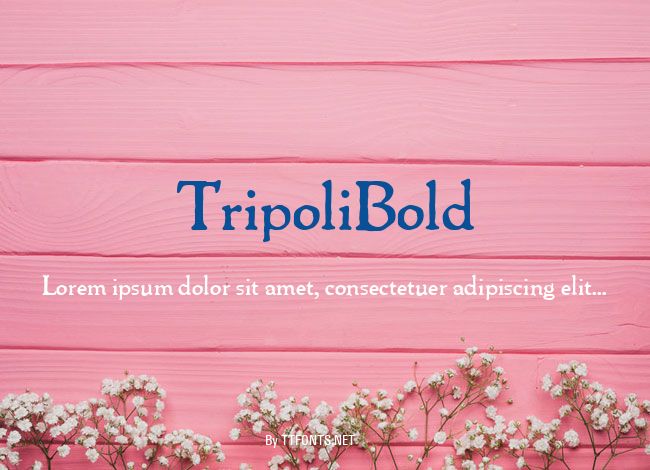 TripoliBold example