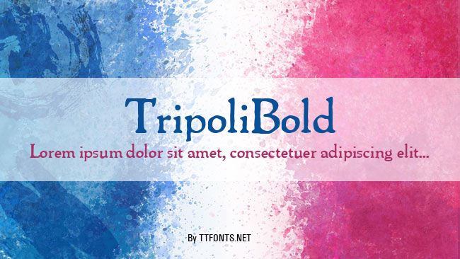TripoliBold example