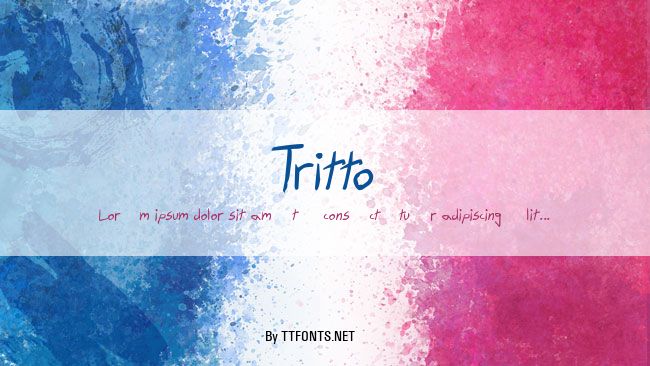 Tritto example