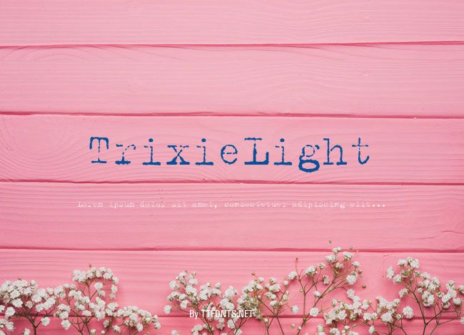 TrixieLight example