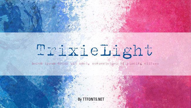 TrixieLight example