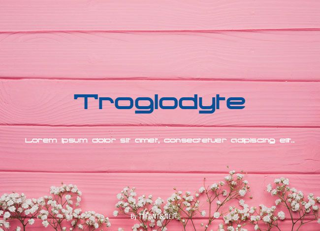 Troglodyte example