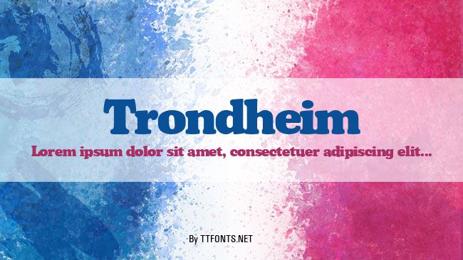 Trondheim example