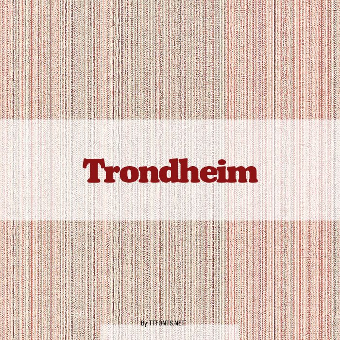 Trondheim example