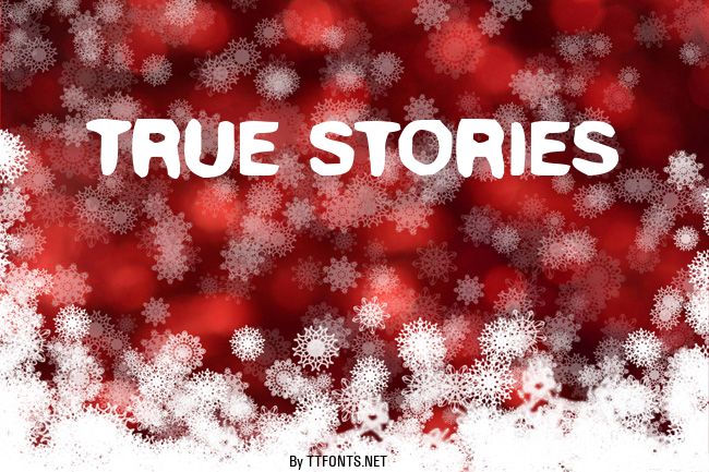 True Stories example