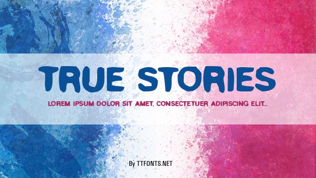 True Stories example