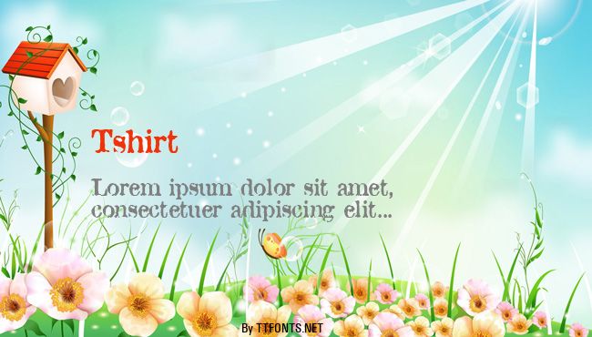 Tshirt example