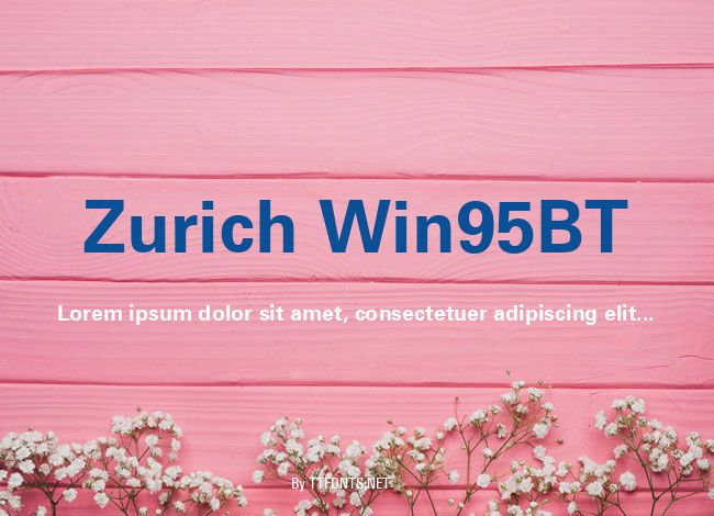 Zurich Win95BT example