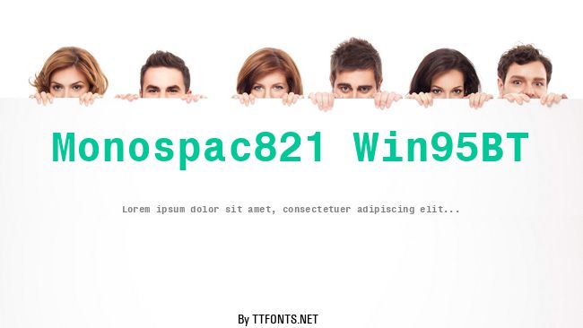 Monospac821 Win95BT example