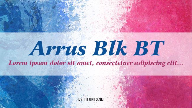 Arrus Blk BT example