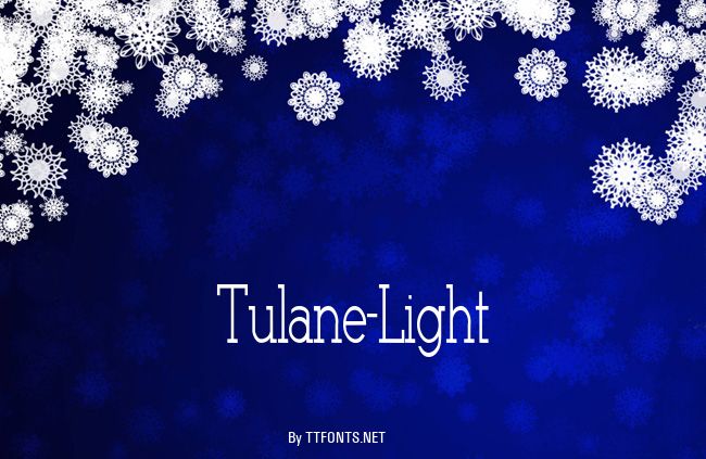 Tulane-Light example