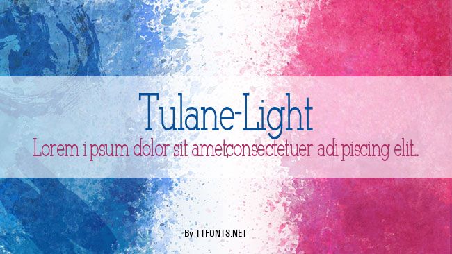 Tulane-Light example