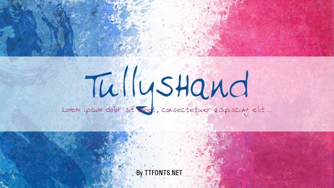 TullysHand example
