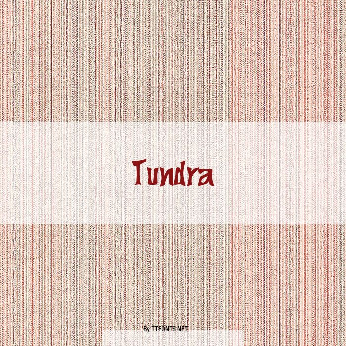 Tundra example