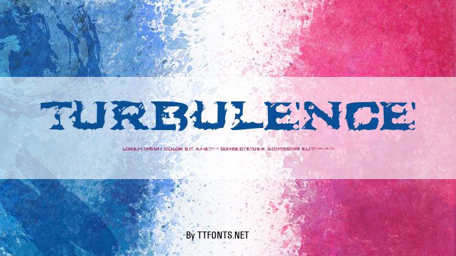 Turbulence example