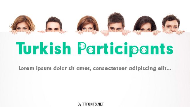 Turkish Participants example