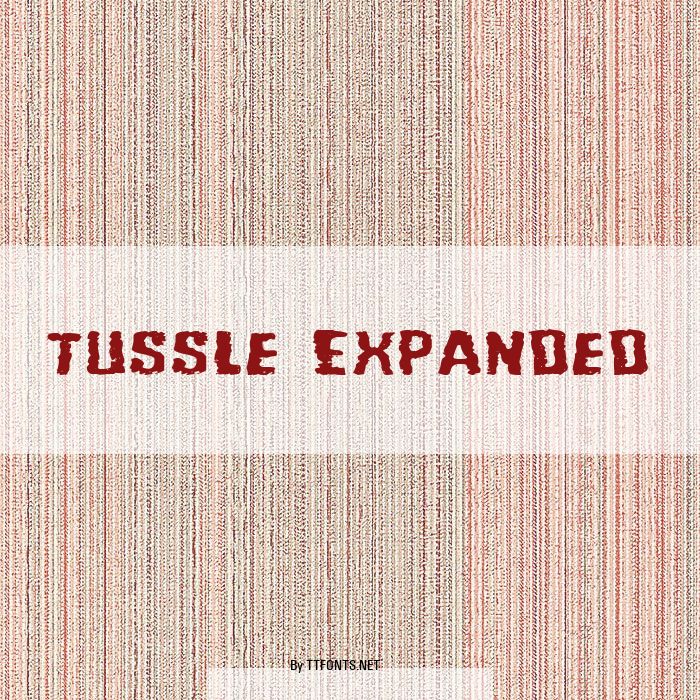 Tussle Expanded example