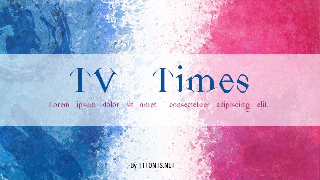 TV Times example