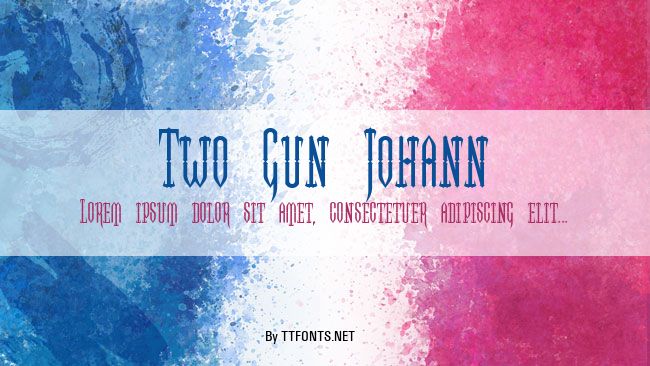 Two Gun Johann example