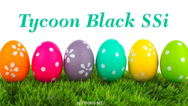 Tycoon Black SSi example