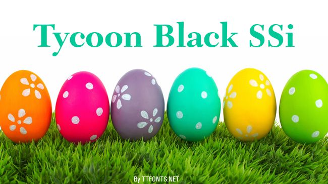 Tycoon Black SSi example