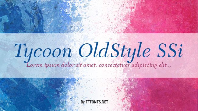 Tycoon OldStyle SSi example