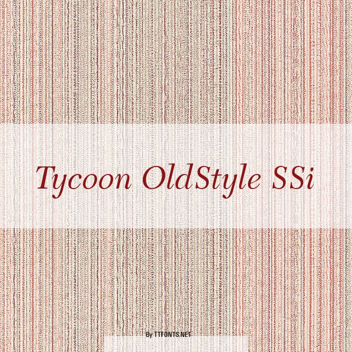 Tycoon OldStyle SSi example
