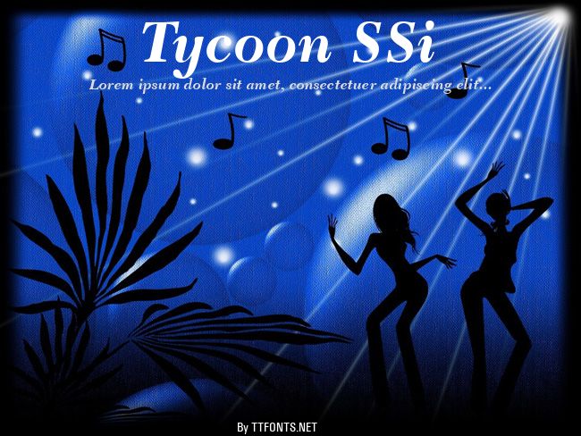 Tycoon SSi example