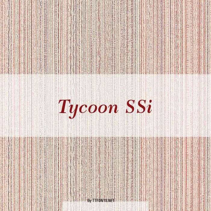 Tycoon SSi example