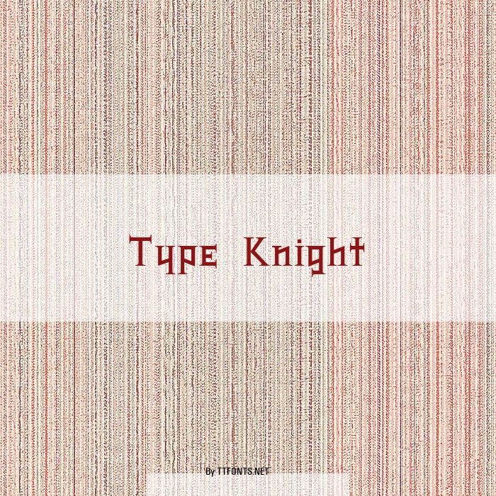 Type Knight example