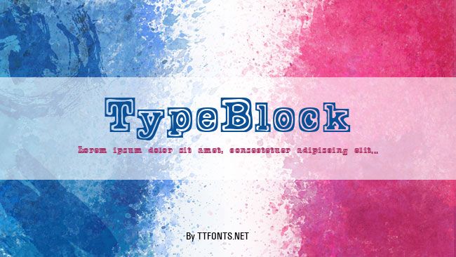 TypeBlock example
