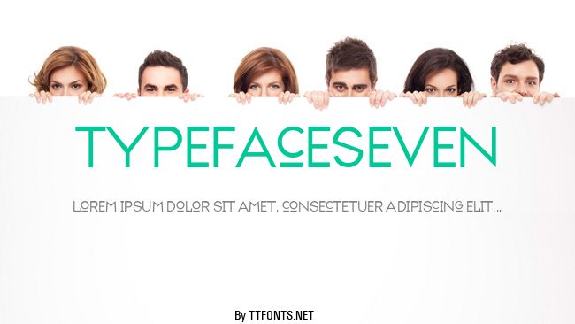TypefaceSeven example