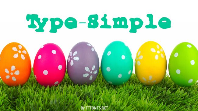 Type-Simple example