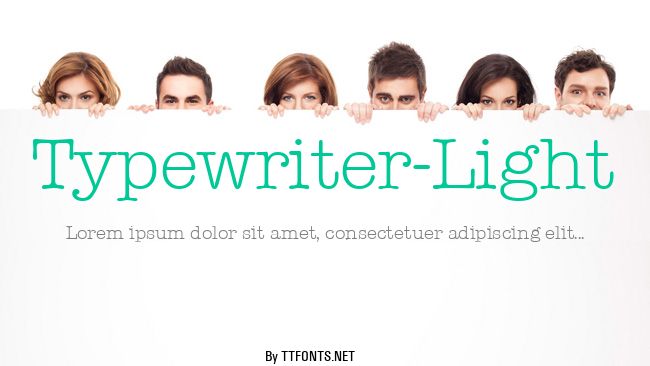Typewriter-Light example