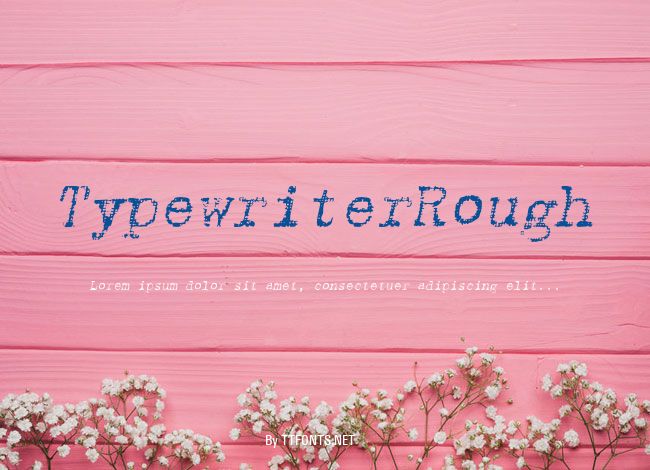 TypewriterRough example