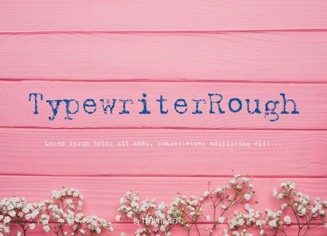 TypewriterRough example