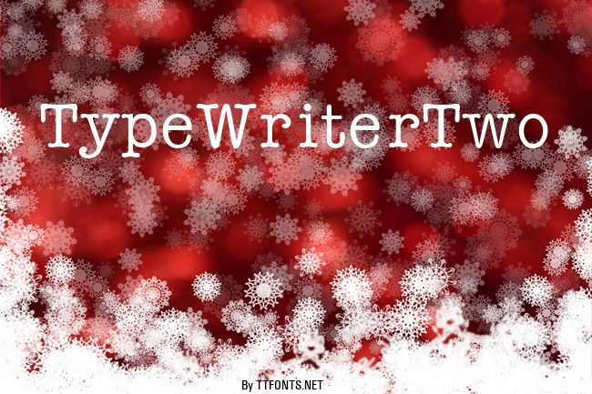 TypeWriterTwo example