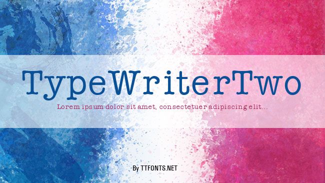 TypeWriterTwo example