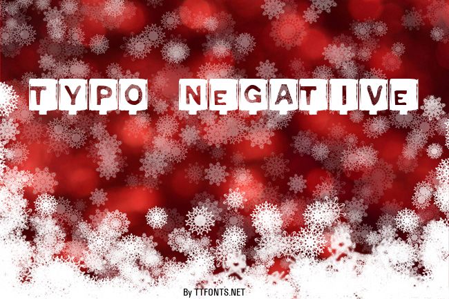 Typo Negative example
