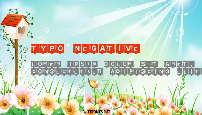 Typo Negative example