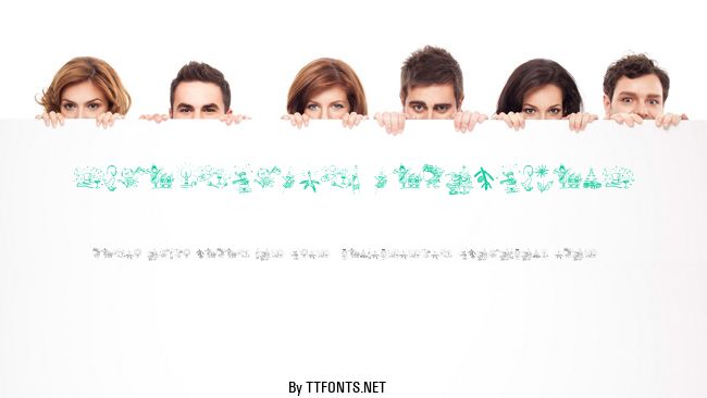 Typographers Holidayfont example