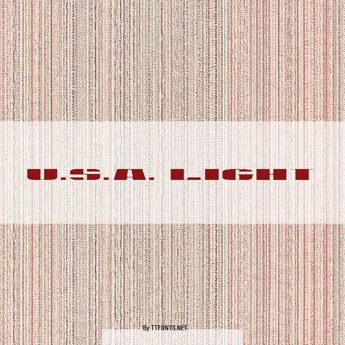 U.S.A. Light example