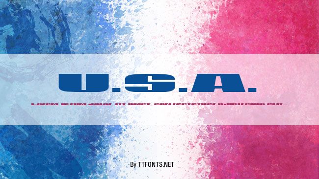 U.S.A. example